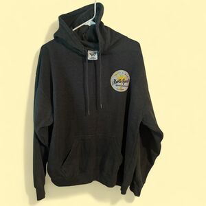 Pacific & Co Myrtle Beach Graphic Hoodie Gray Large Huge Back Print